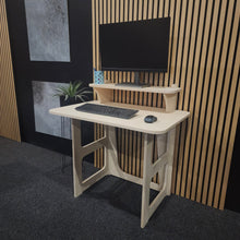 Load image into Gallery viewer, Compact Study Desk W/ Top Shelf