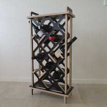 Load image into Gallery viewer, Stackable 10 Bottle Wine Rack