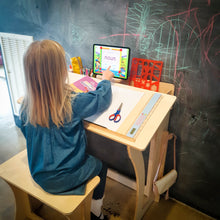 Load image into Gallery viewer, Kids Desk with Stool